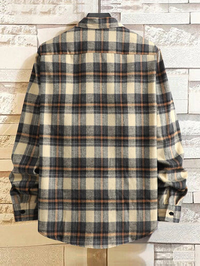 Tadeusz – Męska koszula w kratę na co dzień