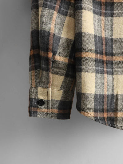 Tadeusz – Męska koszula w kratę na co dzień