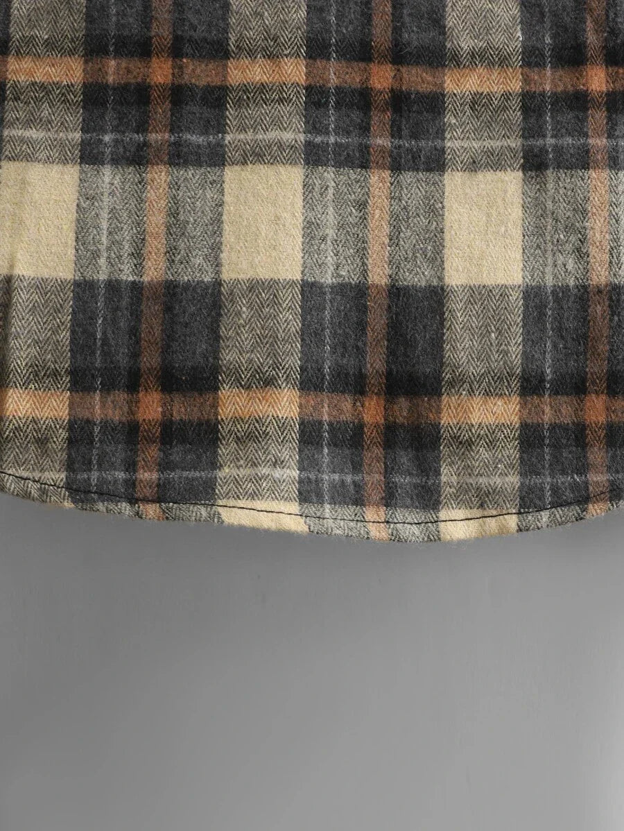 Tadeusz – Męska koszula w kratę na co dzień