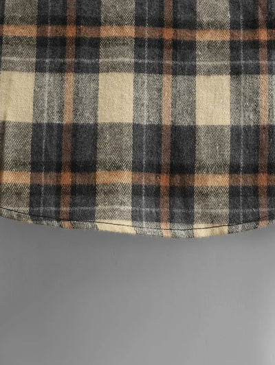 Tadeusz – Męska koszula w kratę na co dzień