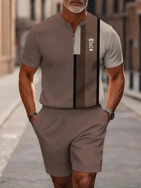 Stanisław – Dwuczęściowy męski komplet polo, który się wyróżnia