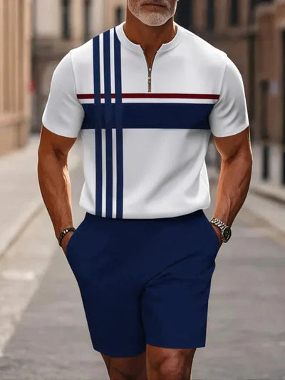 Stanisław – Dwuczęściowy męski komplet polo, który się wyróżnia