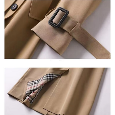 Helena – Płaszcz typu trencz dla eleganckich i ponadczasowych kobiet 