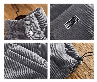 Jerzy – Męska kurtka typu bomber z sztruksu w autentycznym stylu