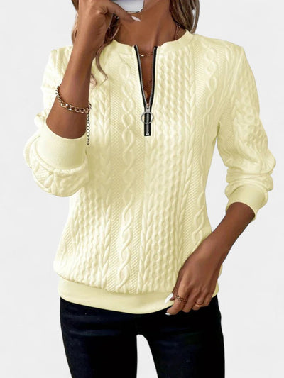 Wygląd – Elegancki i przytulny sweter damski