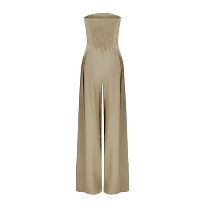 Jadwiga – Kombinezon damski z szerokimi nogawkami, idealny na co dzień