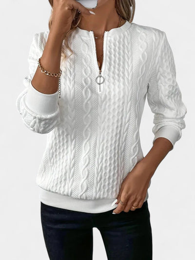 Wygląd – Elegancki i przytulny sweter damski