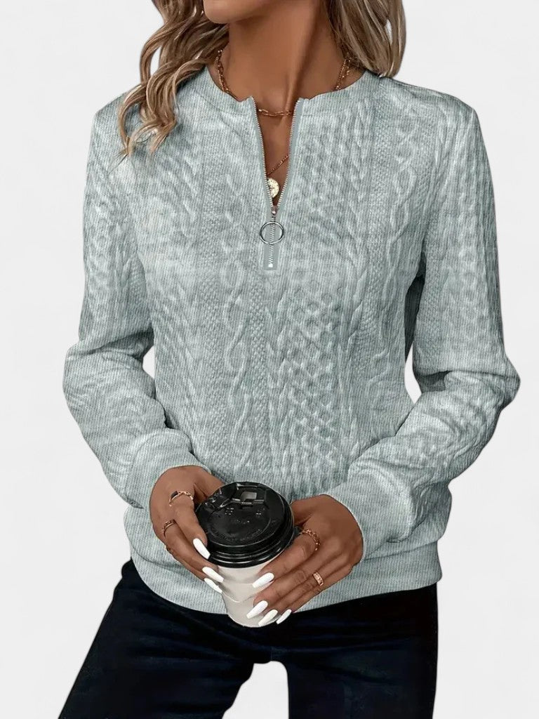 Wygląd – Elegancki i przytulny sweter damski