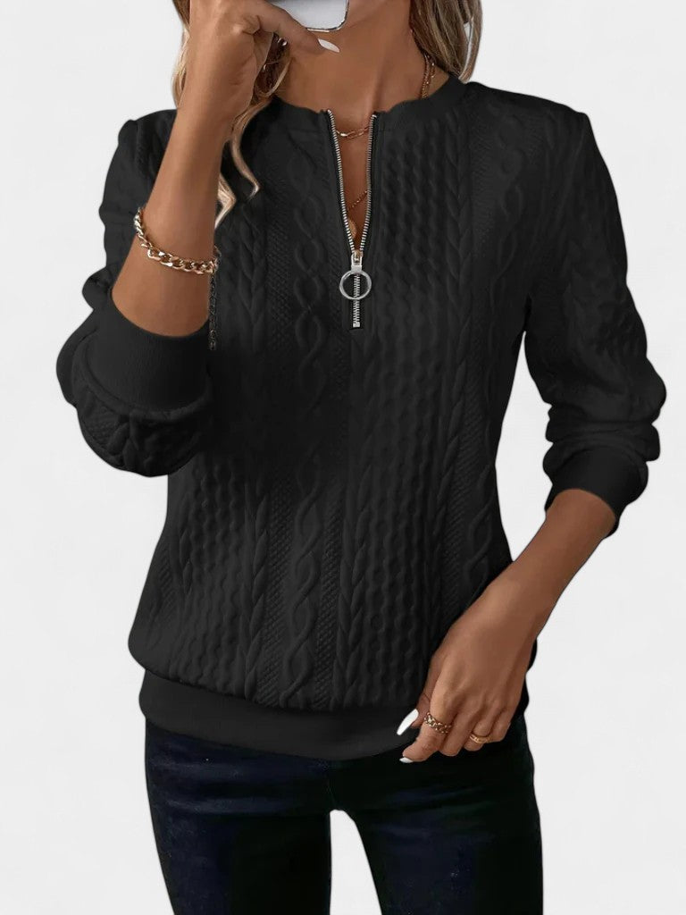 Wygląd – Elegancki i przytulny sweter damski