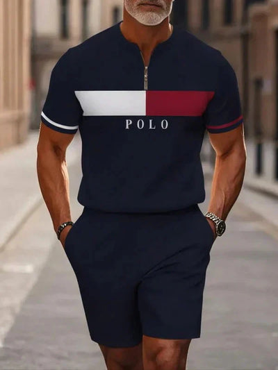 Stanisław – Dwuczęściowy męski komplet polo, który się wyróżnia